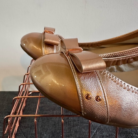 Cole Haan • Rose Gold Ballet Flats - Picture 5 of 10